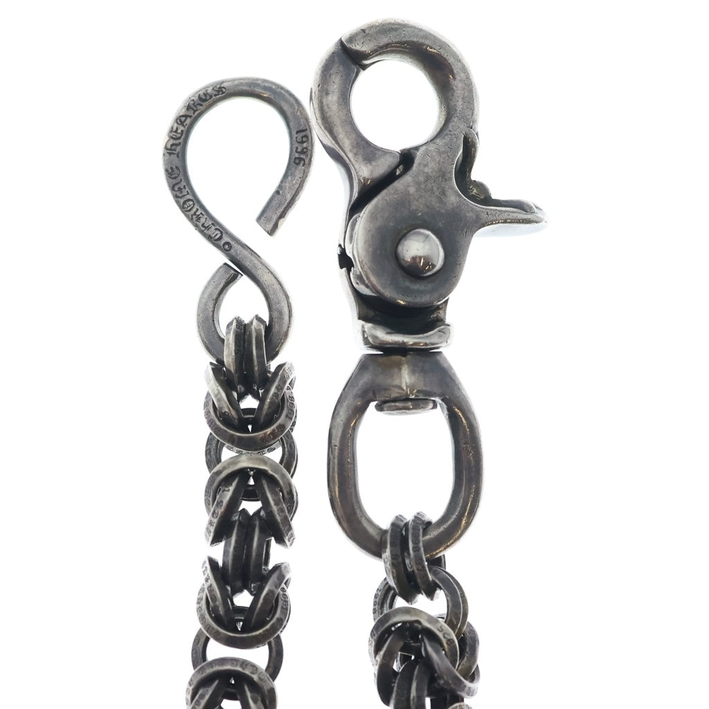 CHROME HEARTS(クロムハーツ) DOUBLE B-RING WALLET CHAIN LONG 1CLIP ダブルBリング ウォレットチェーン ロング1クリップ シルバー