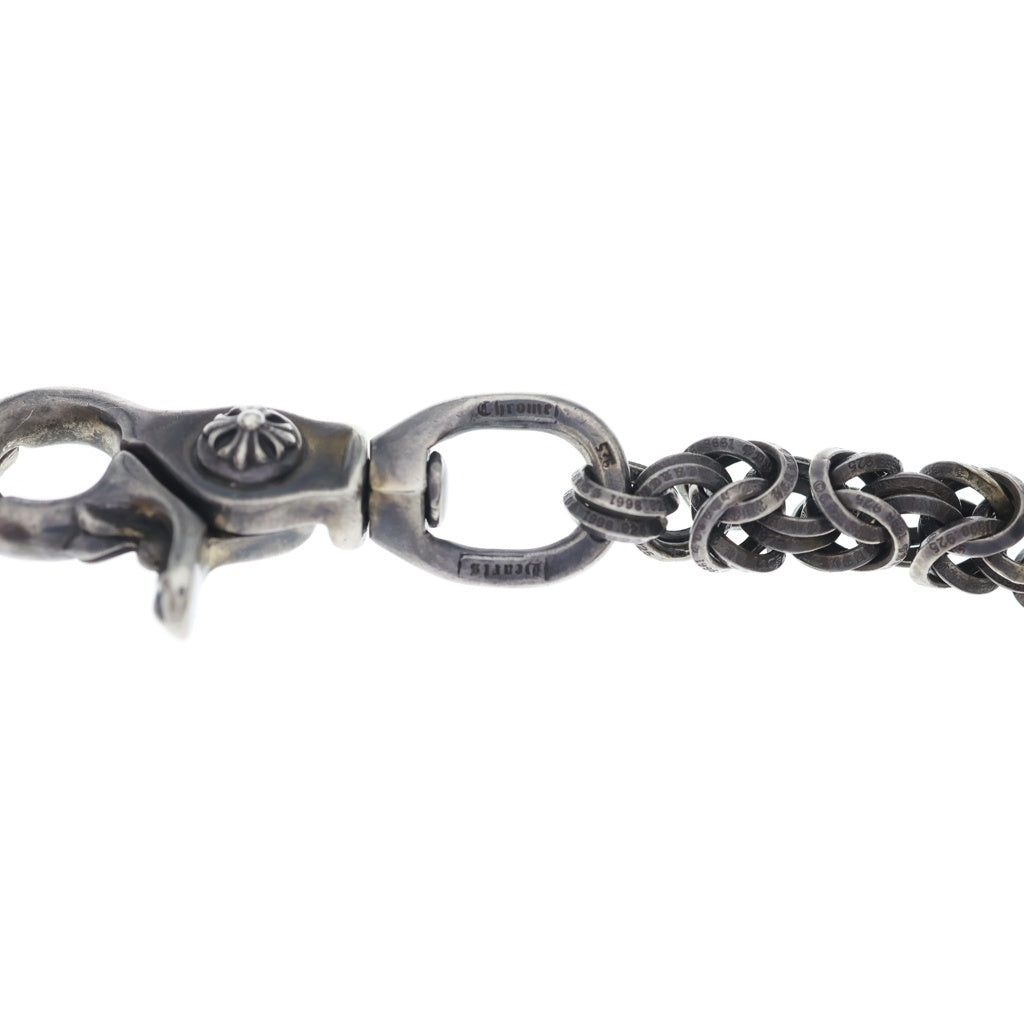 CHROME HEARTS(クロムハーツ) DOUBLE B-RING WALLET CHAIN LONG 1CLIP ダブルBリング ウォレットチェーン ロング1クリップ シルバー
