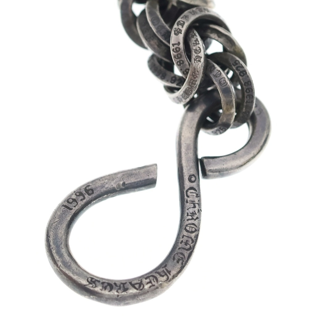 CHROME HEARTS(クロムハーツ) DOUBLE B-RING WALLET CHAIN LONG 1CLIP ダブルBリング ウォレットチェーン ロング1クリップ シルバー