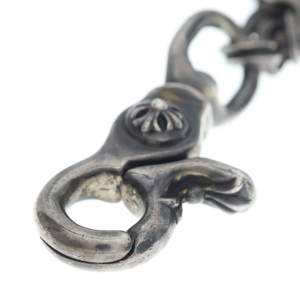 CHROME HEARTS(クロムハーツ) DOUBLE B-RING WALLET CHAIN LONG 1CLIP ダブルBリング ウォレットチェーン ロング1クリップ シルバー