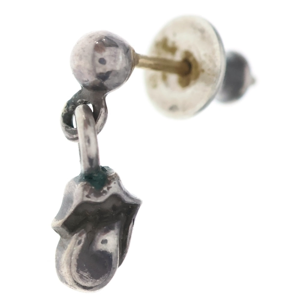 CHROME HEARTS(クロムハーツ) LIPSTONGUE PENDANT リップアンドタン スタッドピアス シルバー
