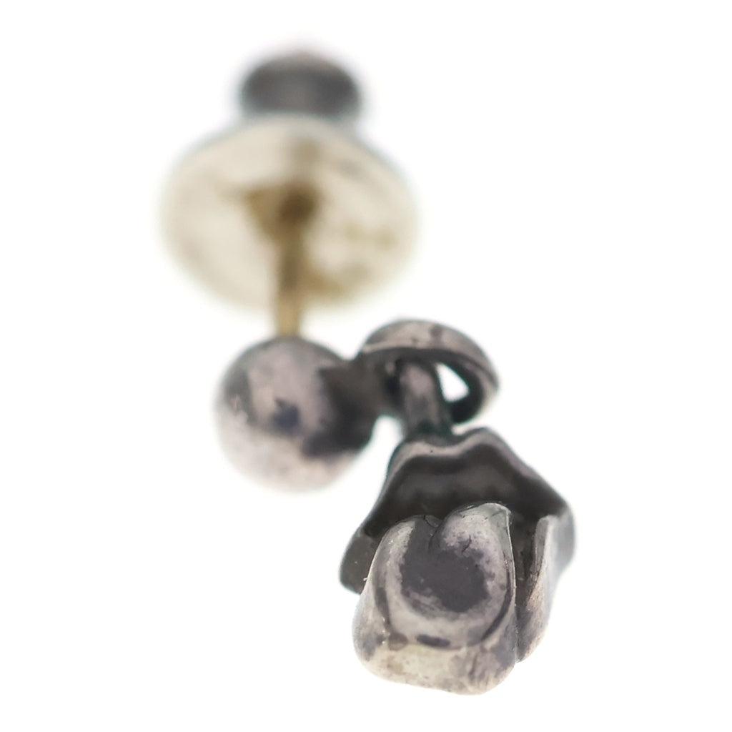 CHROME HEARTS(クロムハーツ) LIPSTONGUE PENDANT リップアンドタン スタッドピアス シルバー