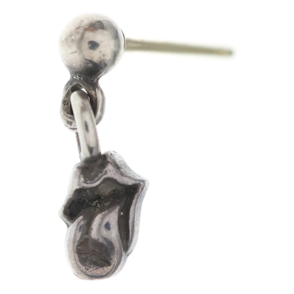 CHROME HEARTS(クロムハーツ) LIPSTONGUE PENDANT リップアンドタン スタッドピアス シルバー