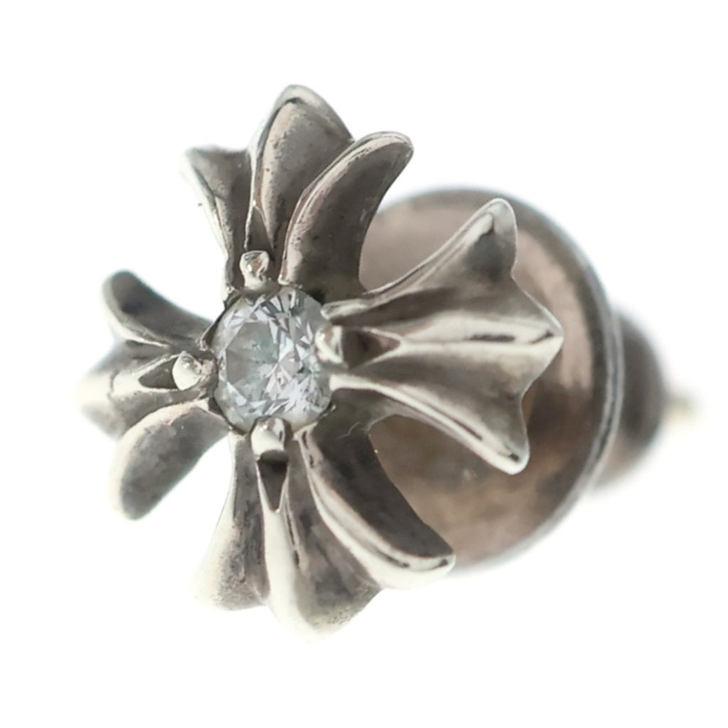 CHROME HEARTS(クロムハーツ) No2 CH PLS DIA CHプラス 1ダイヤ スタッドピアス シルバー BCA388