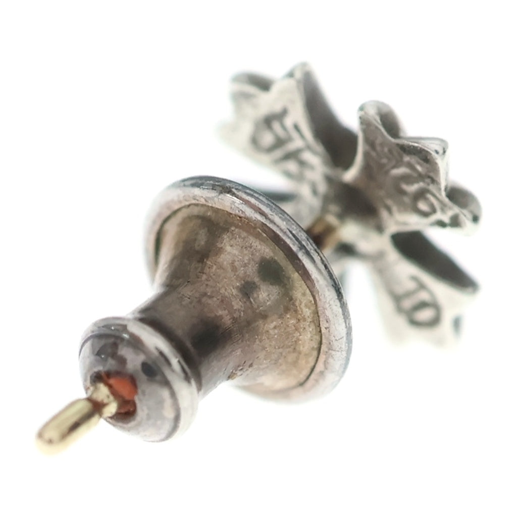 CHROME HEARTS(クロムハーツ) No2 CH PLS DIA CHプラス 1ダイヤ スタッドピアス シルバー BCA388