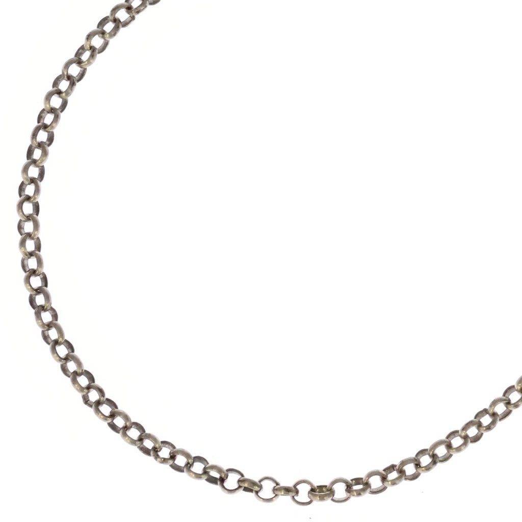 CHROME HEARTS(クロムハーツ) NECKCHAIN R20 ロールチェーンネックレス 20inch シルバー BCA084 レディース