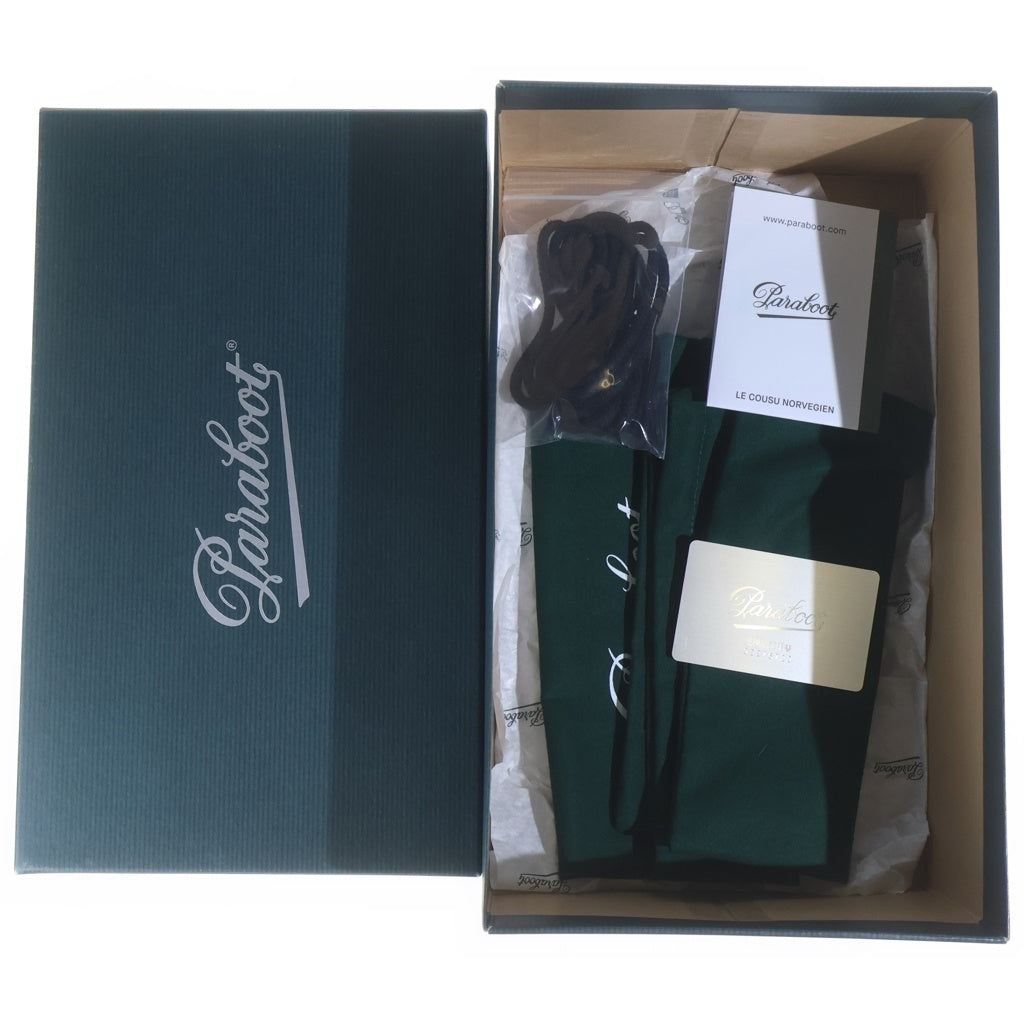 PARABOOT(パラブーツ) CLUSAZ JANNU クリュサ ジャンヌ レザー レースアップシューズ グレー 218911