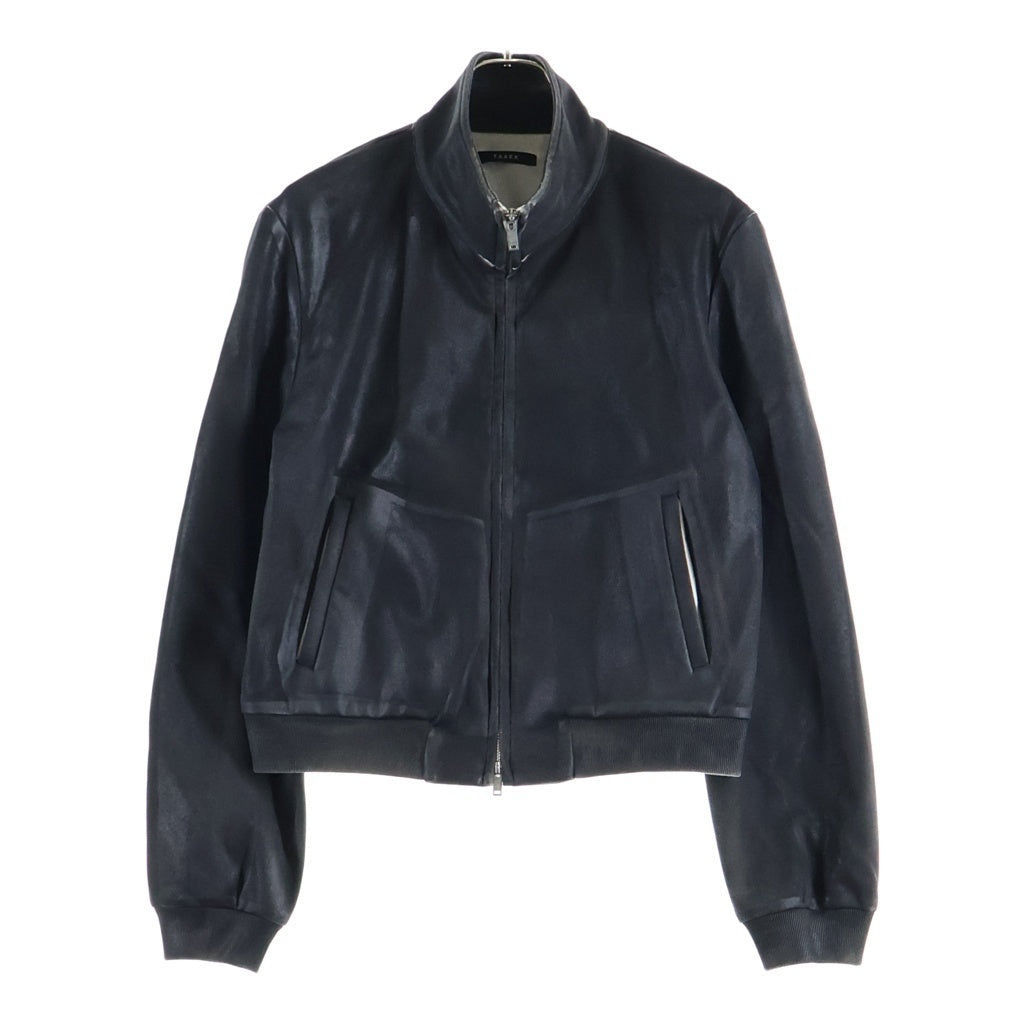 TAAKK(ターク) 26SS フェイクレザージップアップジャケット TA26SS-BL020