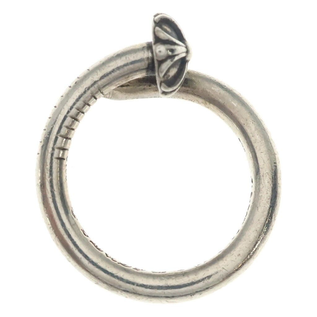 CHROME HEARTS(クロムハーツ) NAIL CRSBALL ネイル クロスボール リング シルバー BCA349