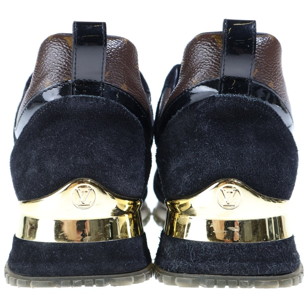 LOUIS VUITTON(ルイヴィトン) ランアウェイ モノグラム ローカットスニーカー ブラウン/ブラック