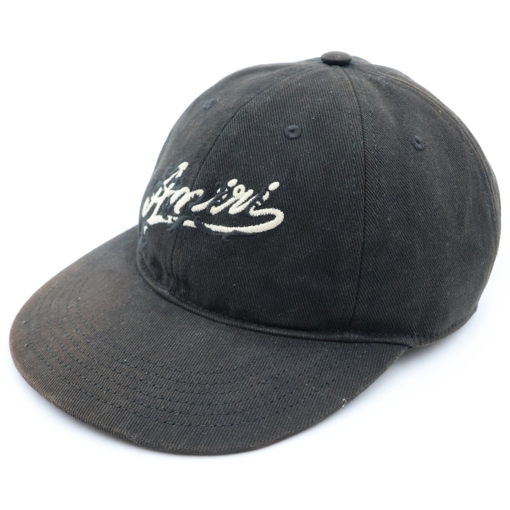 AMIRI(アミリ) 24SS BAROQUE LOGO DAD HAT ロゴ刺繍 ベースボールキャップ ブラック AMHACP1003