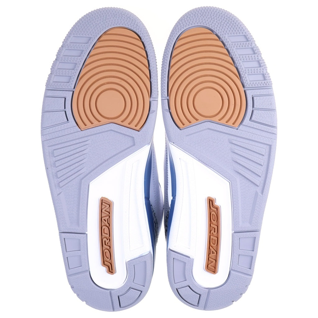 NIKE(ナイキ) AIR JORDAN 3 RETRO TRUE BLUE エアジョーダン3 レトロ トゥルーブルー ローカットスニーカー ホワイト/ブルー US10/28cm CT8532-148