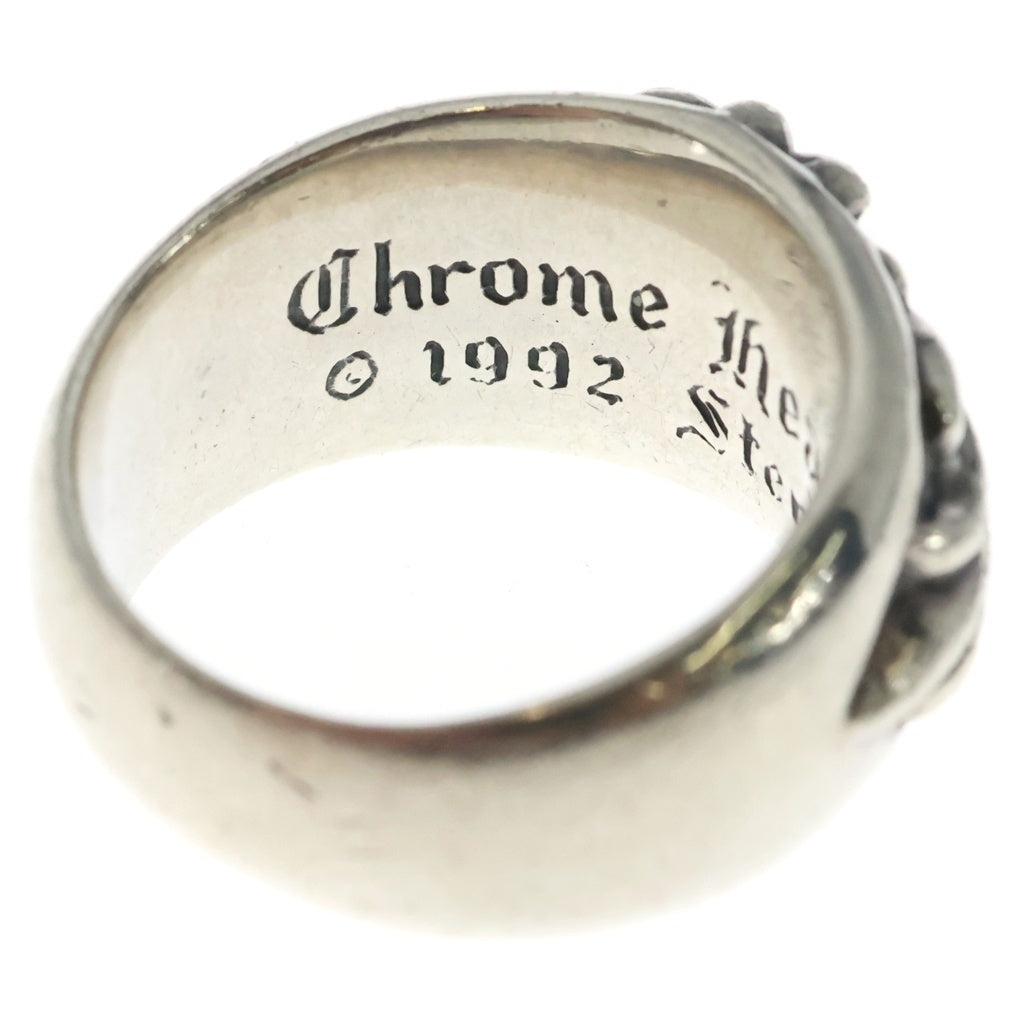 CHROME HEARTS(クロムハーツ) FLRL CRS フローラルクロス リング シルバー BCA346