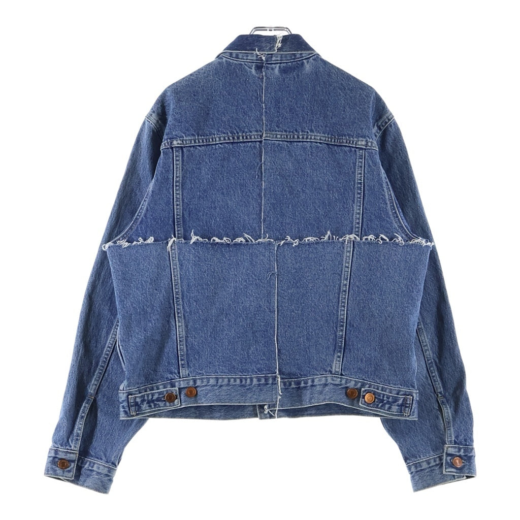 VETEMENTS(ヴェトモン) ×Levi's TRIBAL DENIM JACKET リーバイス トライバル 再構築 デニムジャケット インディゴ MAH19JA210