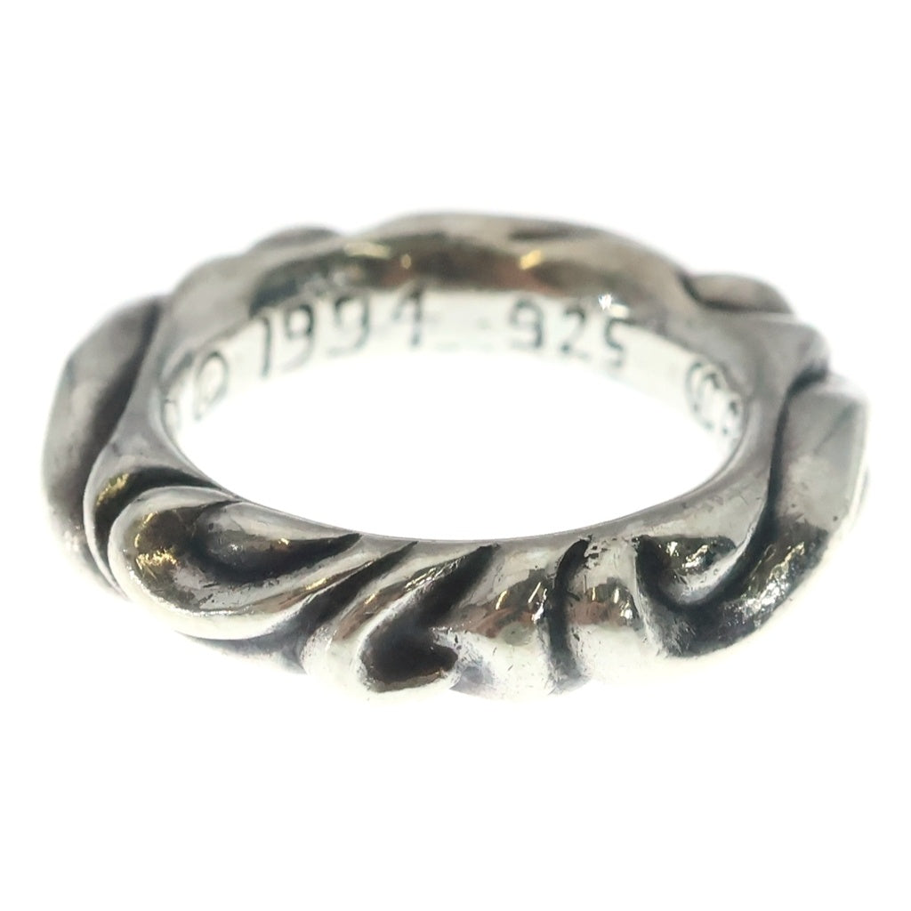 CHROME HEARTS(クロムハーツ) SCRL BAND スクロールバンド リング シルバー BCA351