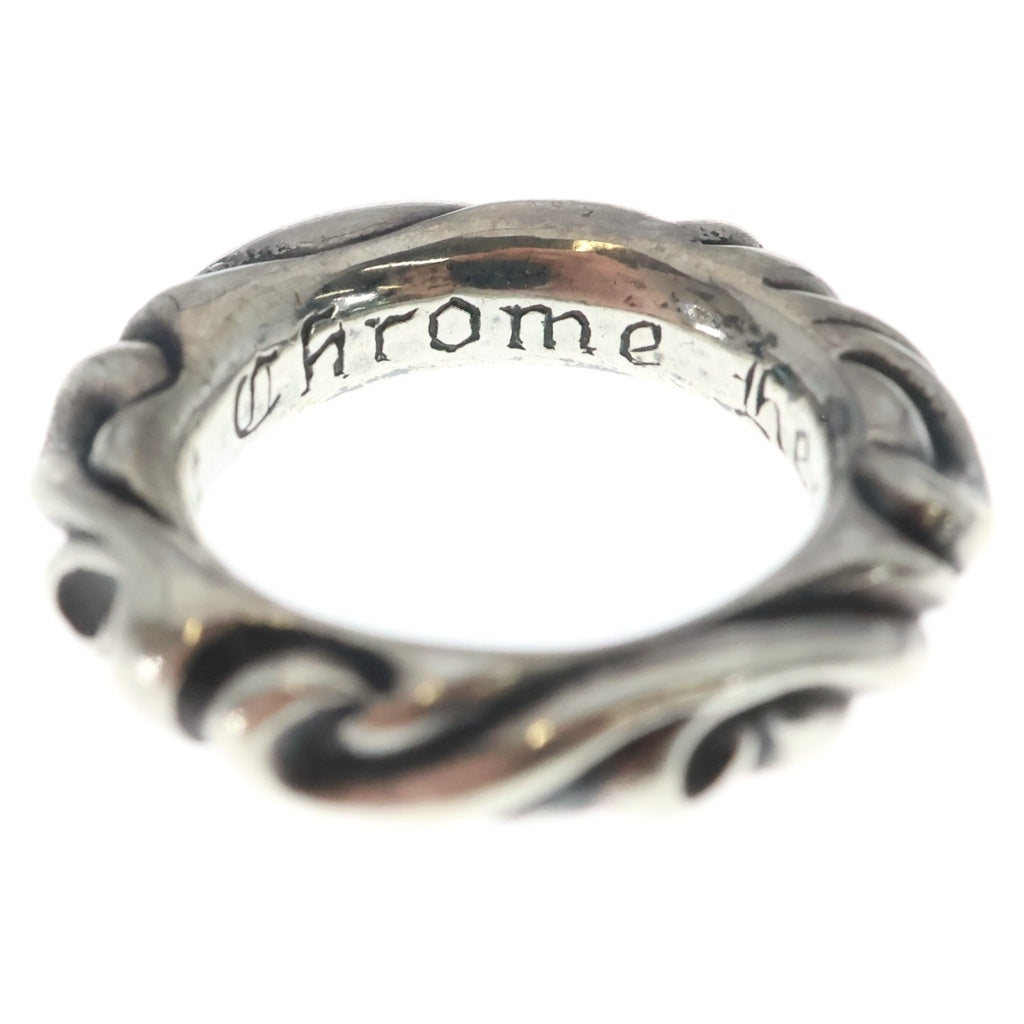 CHROME HEARTS(クロムハーツ) SCRL BAND スクロールバンド リング シルバー BCA351