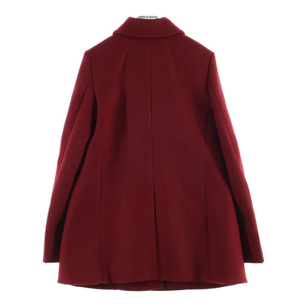 GUCCI(グッチ) ホースビットデザイン GGロゴデザイン ウールコート レッド 842516ZARFV レディース