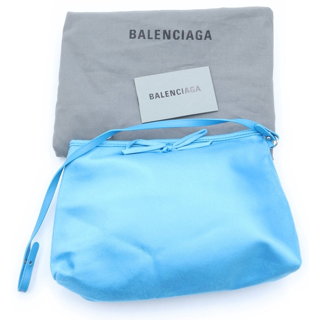 BALENCIAGA(バレンシアガ) LEOPOLDA XL サテン トートバッグ ブルー 789817 レディース
