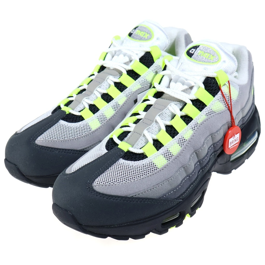 NIKE(ナイキ) エアマックス95 OG ビッグバブル ローカットスニーカー イエロー/グレー 2026 US8/26.0cm HM4740-001