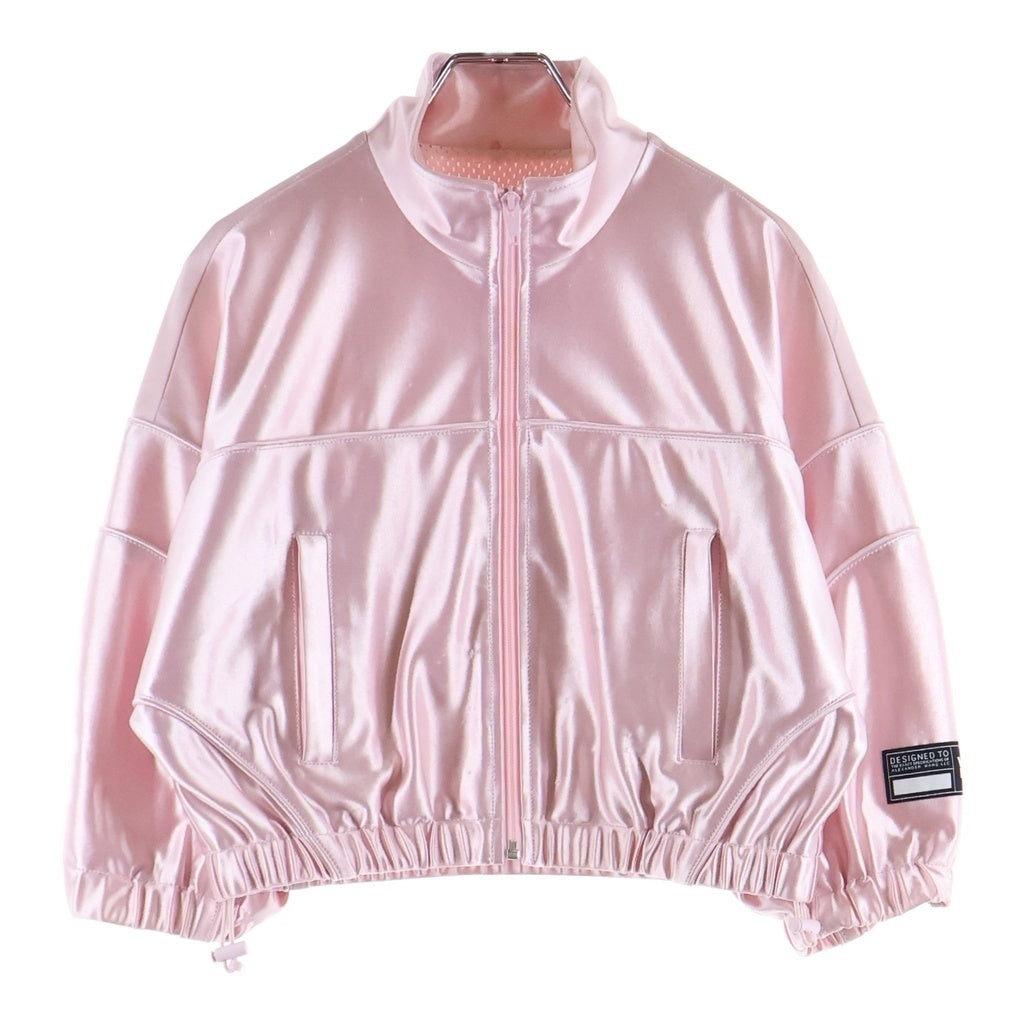 ALEXANDER WANG(アレキサンダーワン) BOMBER JACKET サテン ボンバージャケット ピンク 4CC3242090 レディース