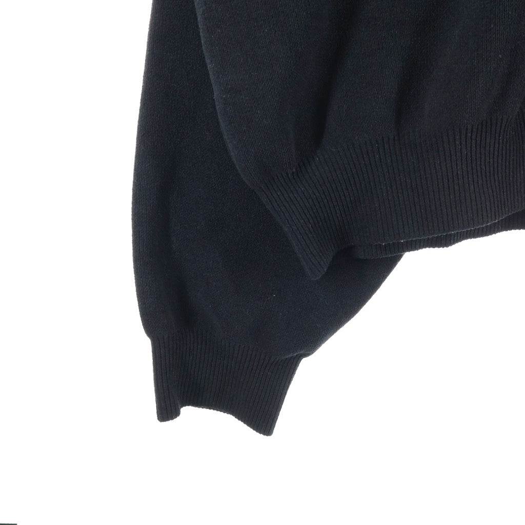 ALEXANDER WANG(アレキサンダーワン) エンボスロゴ クルーネックニット セーター ブラック 1LC3231017