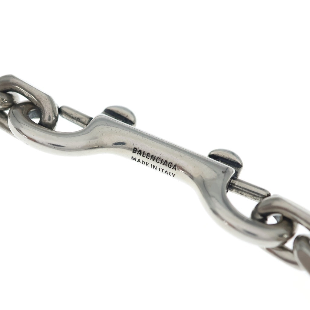 BALENCIAGA(バレンシアガ) TAGS タグ カラビナネックレス シルバー レディース