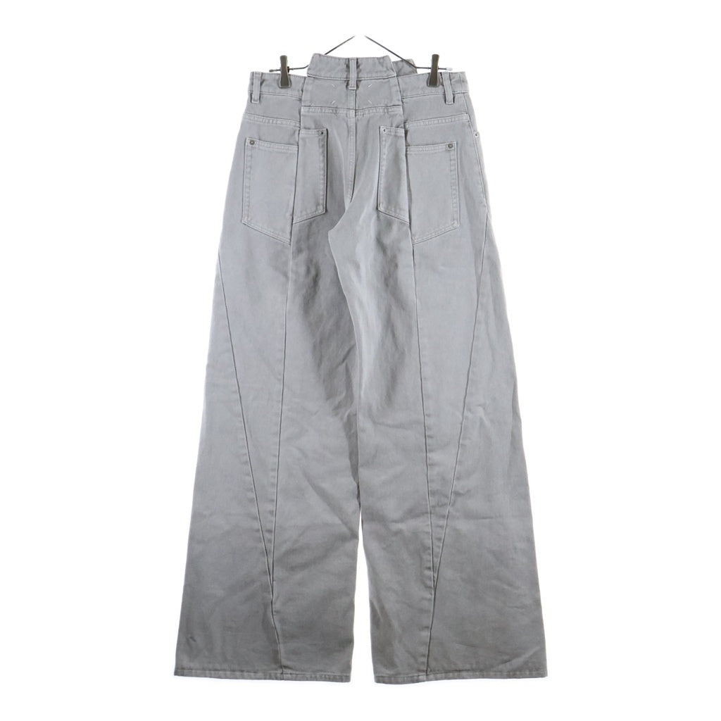 Maison Margiela(メゾンマルジェラ) SPLICED スプライスド 再構築 デニムパンツ グレー S51LA0133 M30072