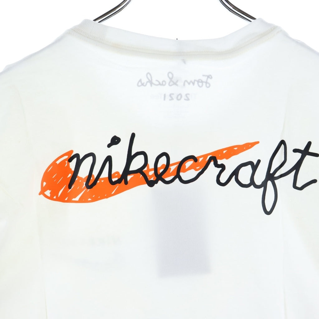 NIKE(ナイキ) ×Tom Sachs NIKECRAFT STUDIO TEE トムサックス ナイキクラフトスタジオ クルーネック カットソー 半袖Tシャツ ホワイト DM4732-100