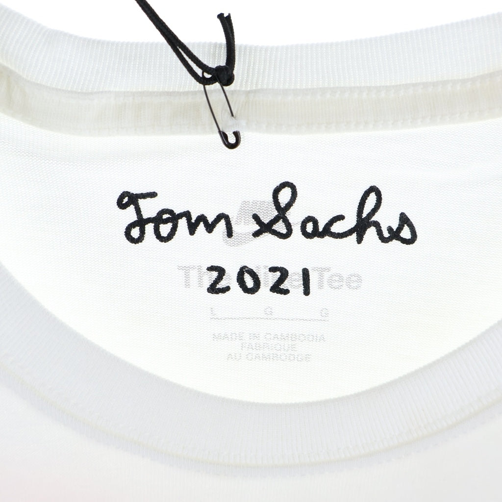 NIKE(ナイキ) ×Tom Sachs NIKECRAFT STUDIO TEE トムサックス ナイキクラフトスタジオ クルーネック カットソー 半袖Tシャツ ホワイト DM4732-100