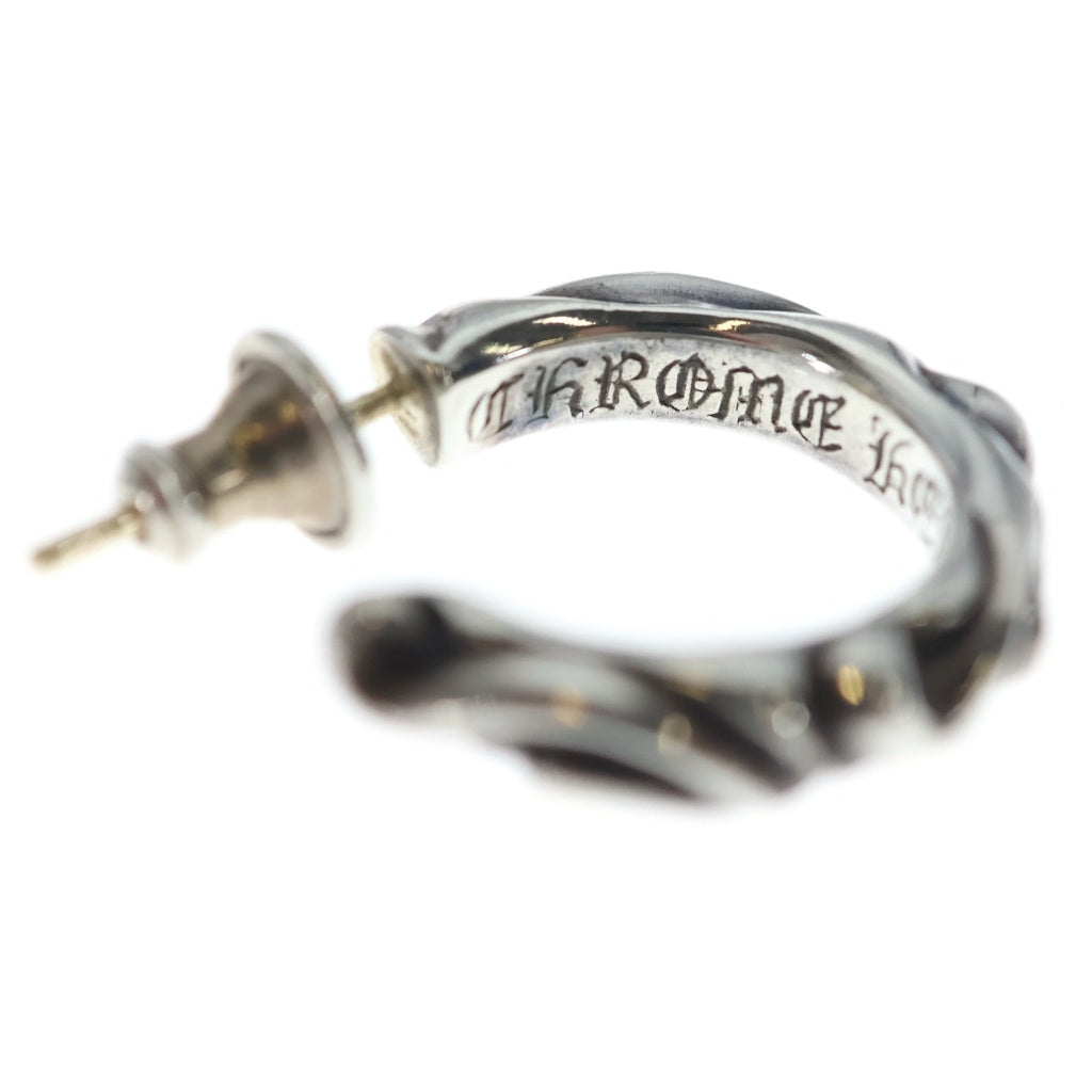 CHROME HEARTS(クロムハーツ) HOOP SCROOL スクロール フープピアス シルバー BCA102