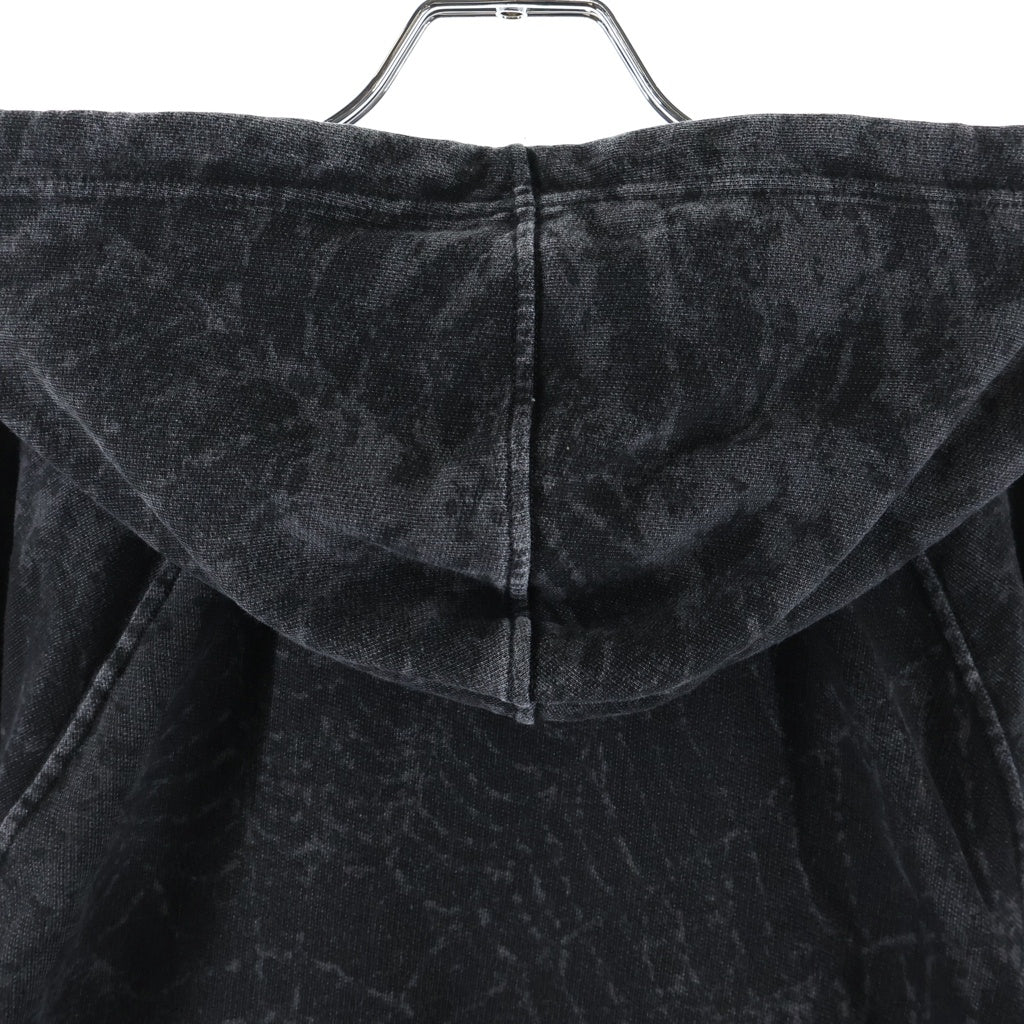 STONE ISLAND(ストーンアイランド) ×Supreme 23AW Hooded Sweatshirt シュプリーム ロゴデザイン フーデッド スウェット パーカー グレー