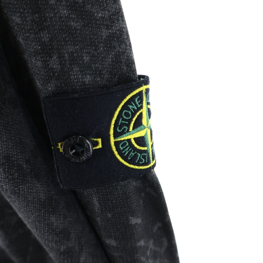 STONE ISLAND(ストーンアイランド) ×Supreme 23AW Hooded Sweatshirt シュプリーム ロゴデザイン フーデッド スウェット パーカー グレー