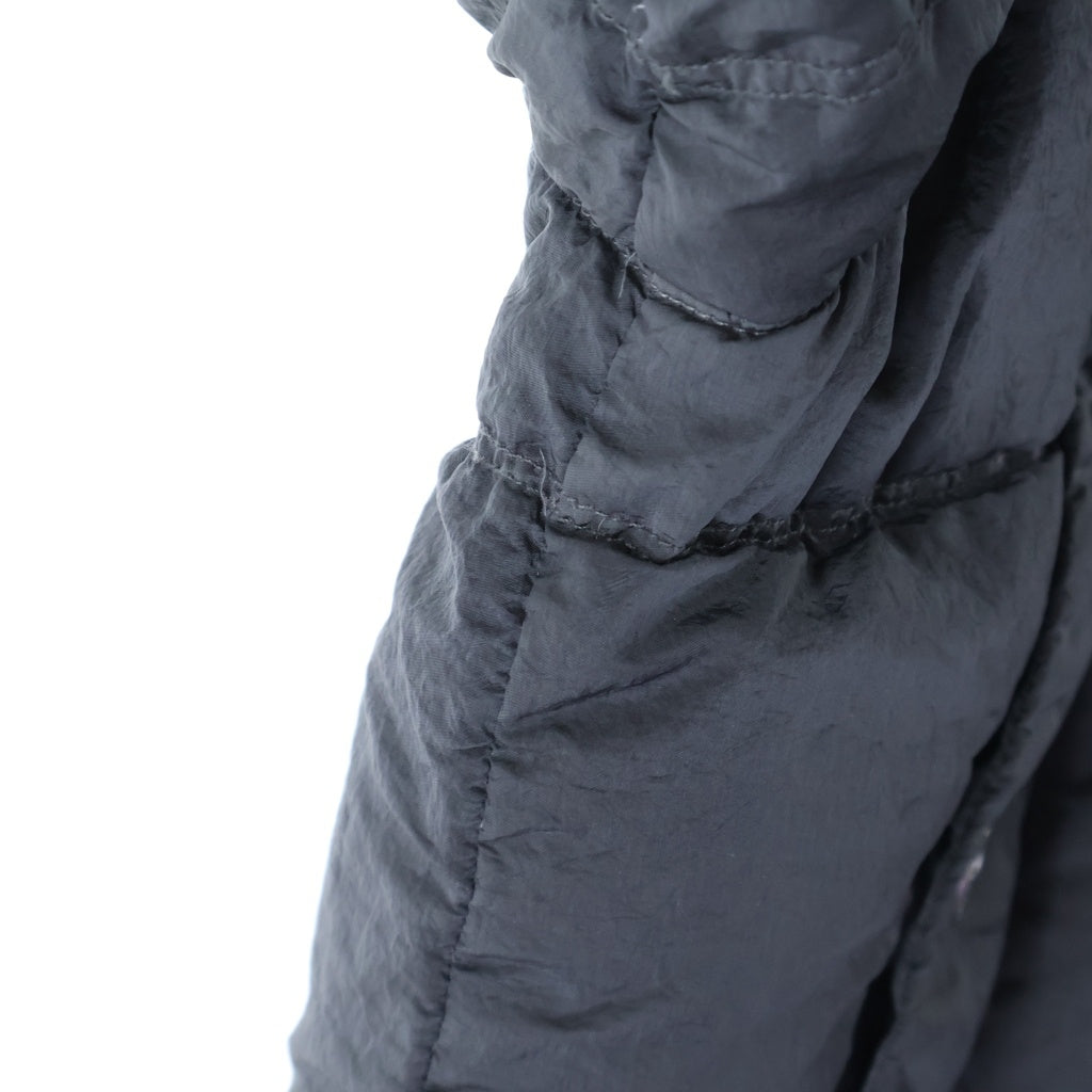 STONE ISLAND(ストーンアイランド) アームロゴデザイン ジップアップ ダウンジャケット ブラック K2S154100124S0019