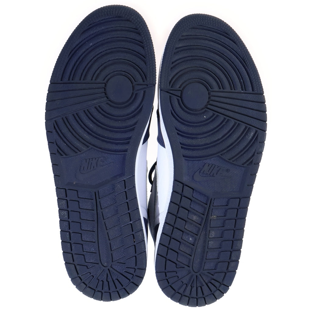 NIKE(ナイキ) AIR JORDAN 1 HIGH OG CO JP WHITE MIDNIGHT NAVY 2020 STANDARD BOX エアジョーダン1 ハイカットスニーカー ホワイト/ネイビー US11/29cm DC1788-100