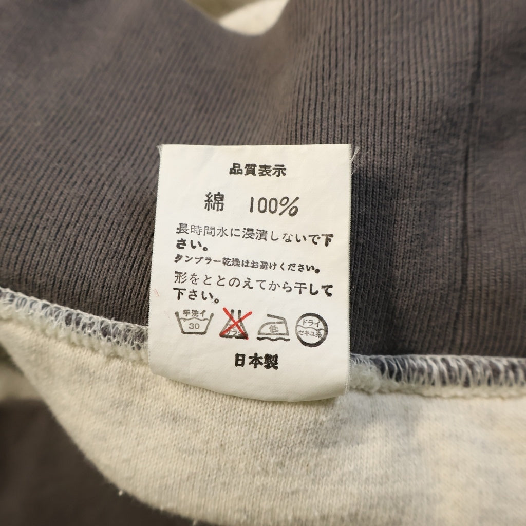 A BATHING APE(アベイシングエイプ) ダブルフェイス 後付けジップアップフーディー パーカー グレー