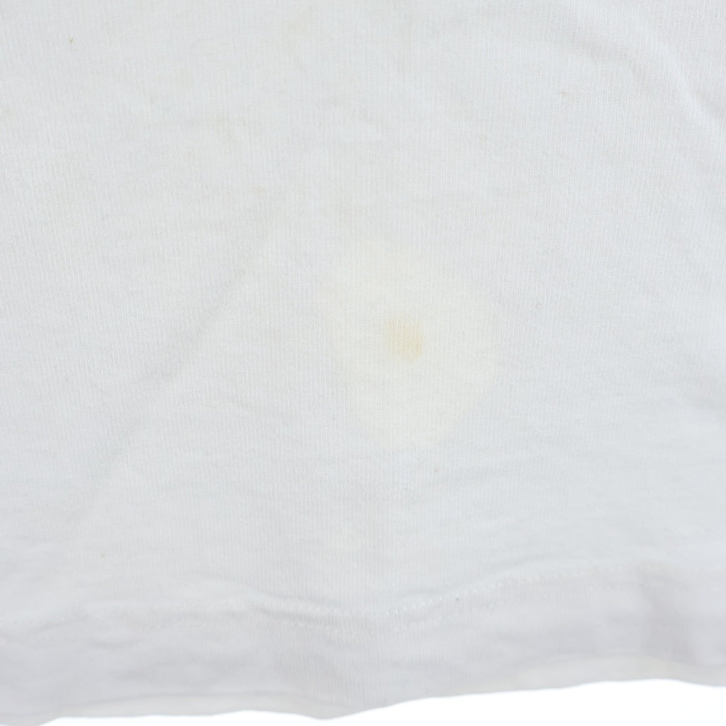 Acne Studios(アクネ ストゥディオズ) 25SS スタンプロゴプリント半袖Tシャツ カットソー ホワイト FN-UX-TSHI000051