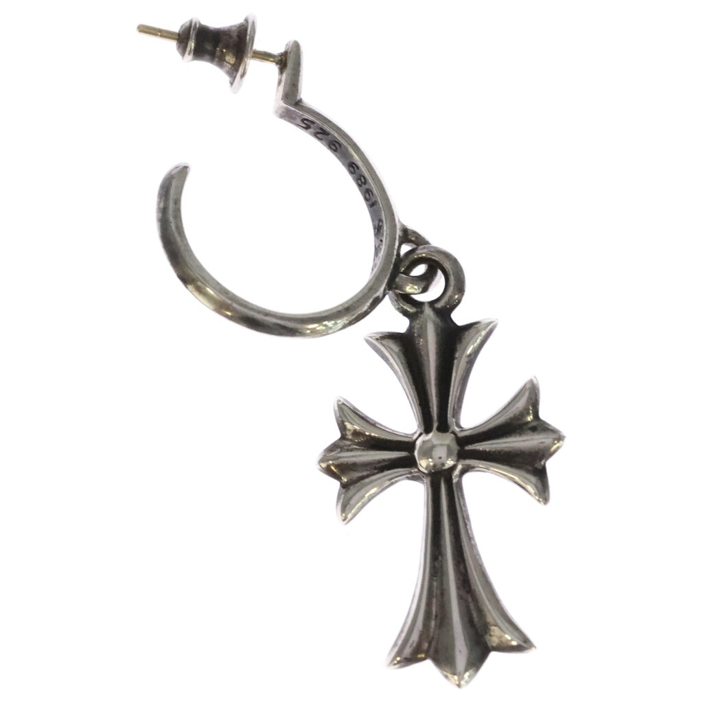 CHROME HEARTS(クロムハーツ) TINY CH CROSS タイニーCHクロス フープピアス シルバー BCA115