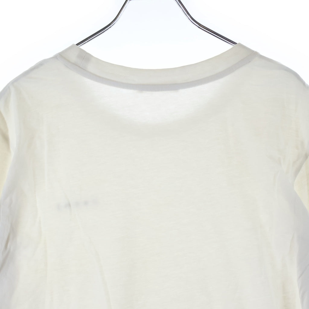 MARNI(マルニ) ミニロゴ刺繍半袖Tシャツ カットソー ホワイト HUMU0198X1 UTCZ57