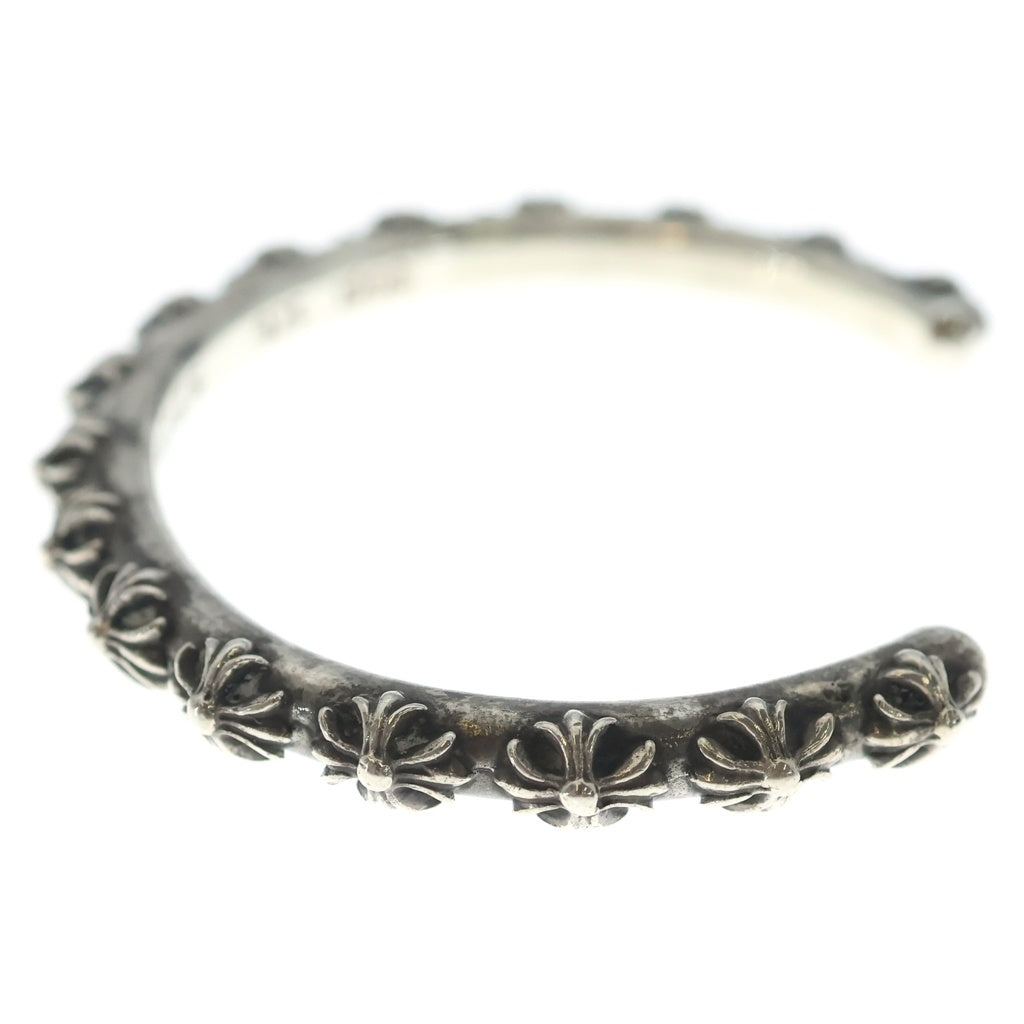 CHROME HEARTS(クロムハーツ) BANGLE CROSS クロスバンドバングル ブレスレット シルバー BCA124