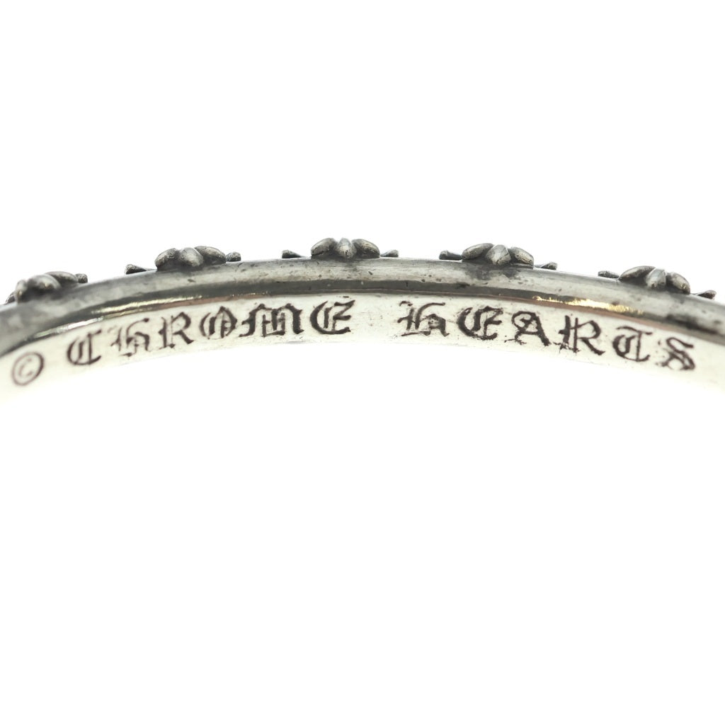 CHROME HEARTS(クロムハーツ) BANGLE CROSS クロスバンドバングル ブレスレット シルバー BCA124