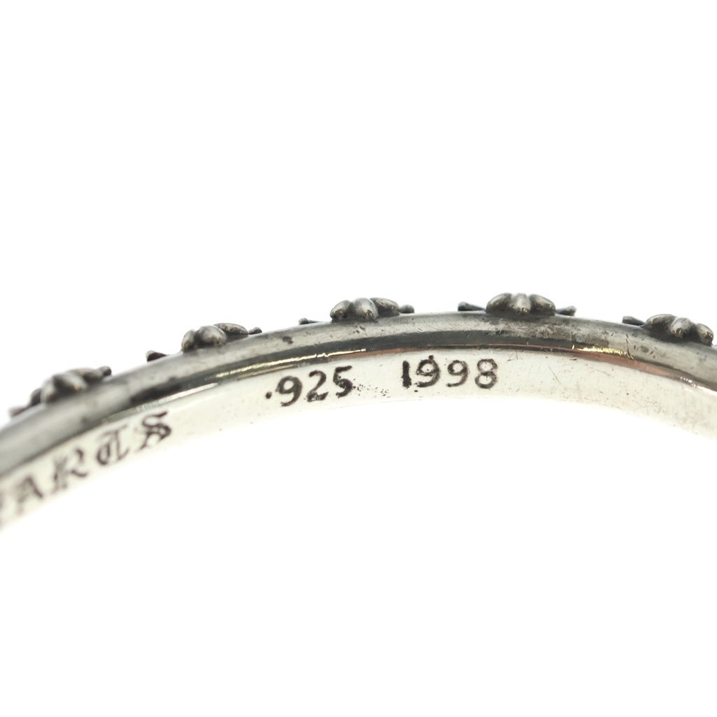 CHROME HEARTS(クロムハーツ) BANGLE CROSS クロスバンドバングル ブレスレット シルバー BCA124
