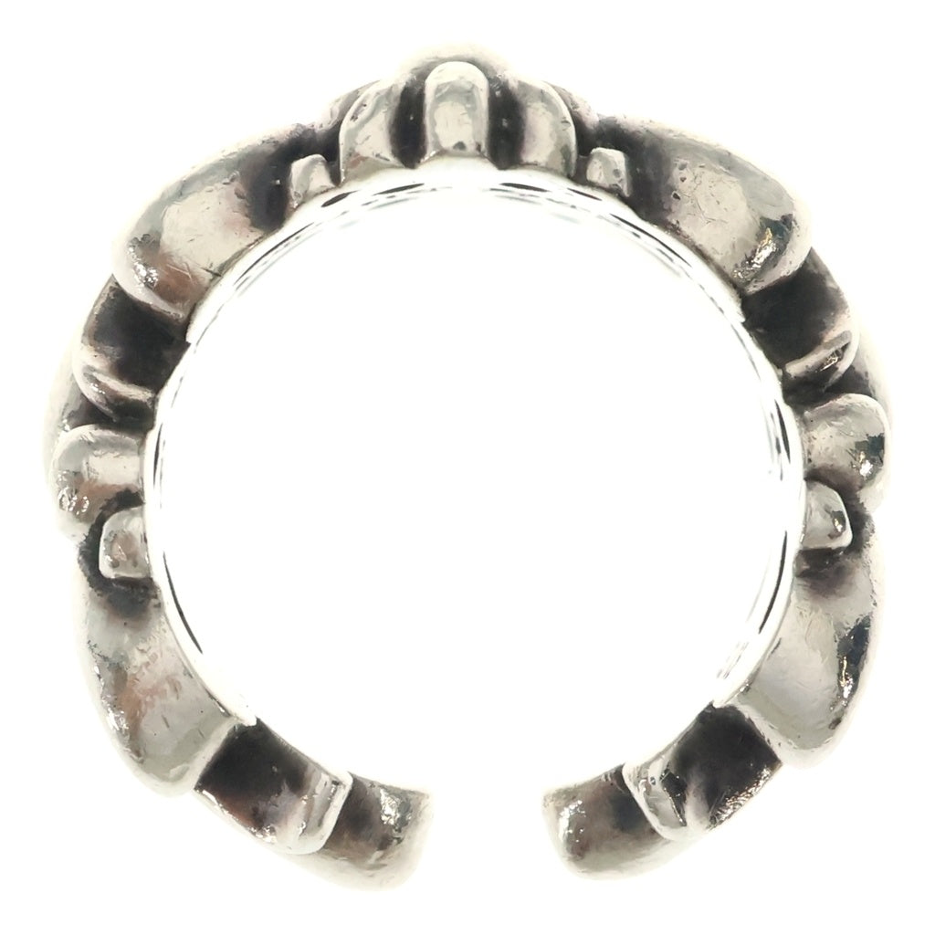 CHROME HEARTS(クロムハーツ) DBL FLRL CRS ダブルフローラルクロス リング シルバー BCA390