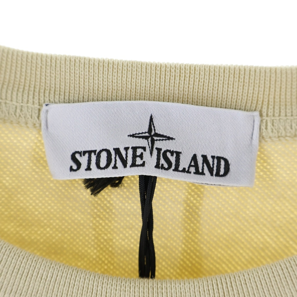 STONE ISLAND(ストーンアイランド) ワッペンロゴ プルオーバー スウェットトレーナー ベージュ K1S156100003S0123