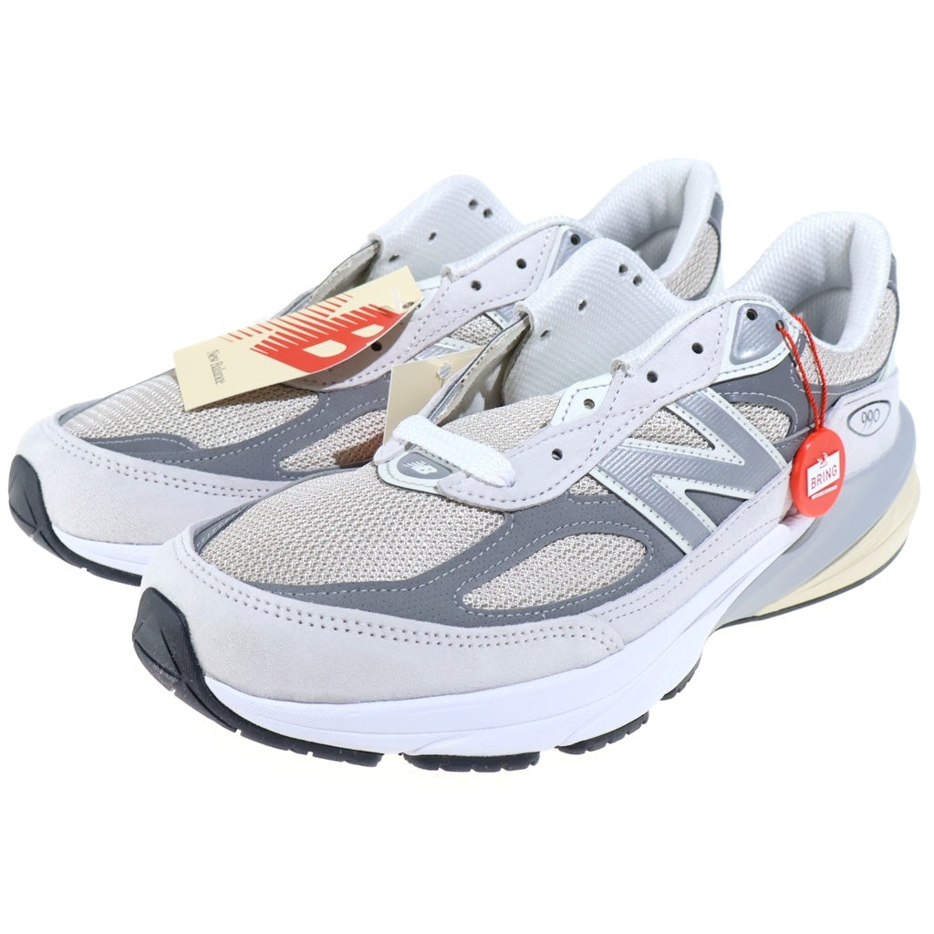 New Balance(ニューバランス) U990NC6 スエード ローカットスニーカー シューズ グレー