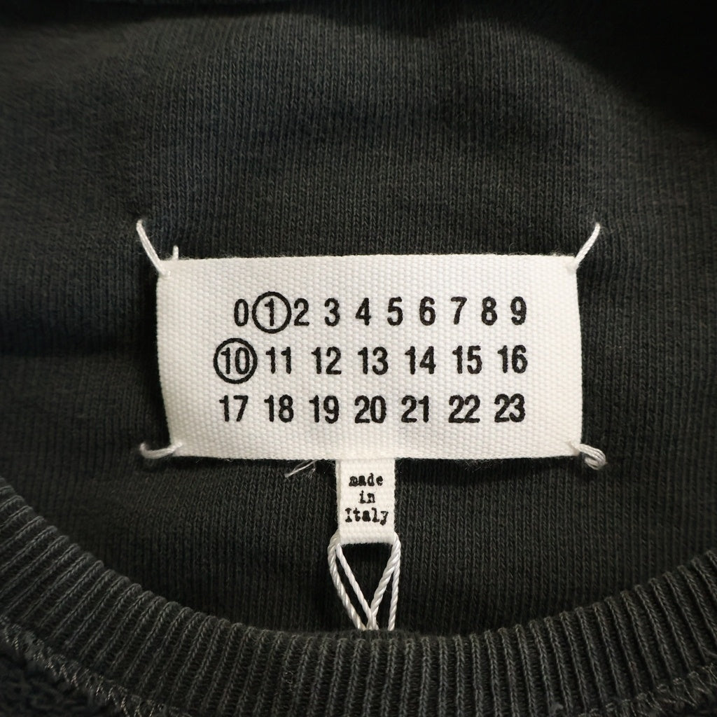 Maison Martin Margiela(メゾンマルタンマルジェラ) 25SS フロントロゴ 半袖Tシャツ カットソー ブラック S50GU0229