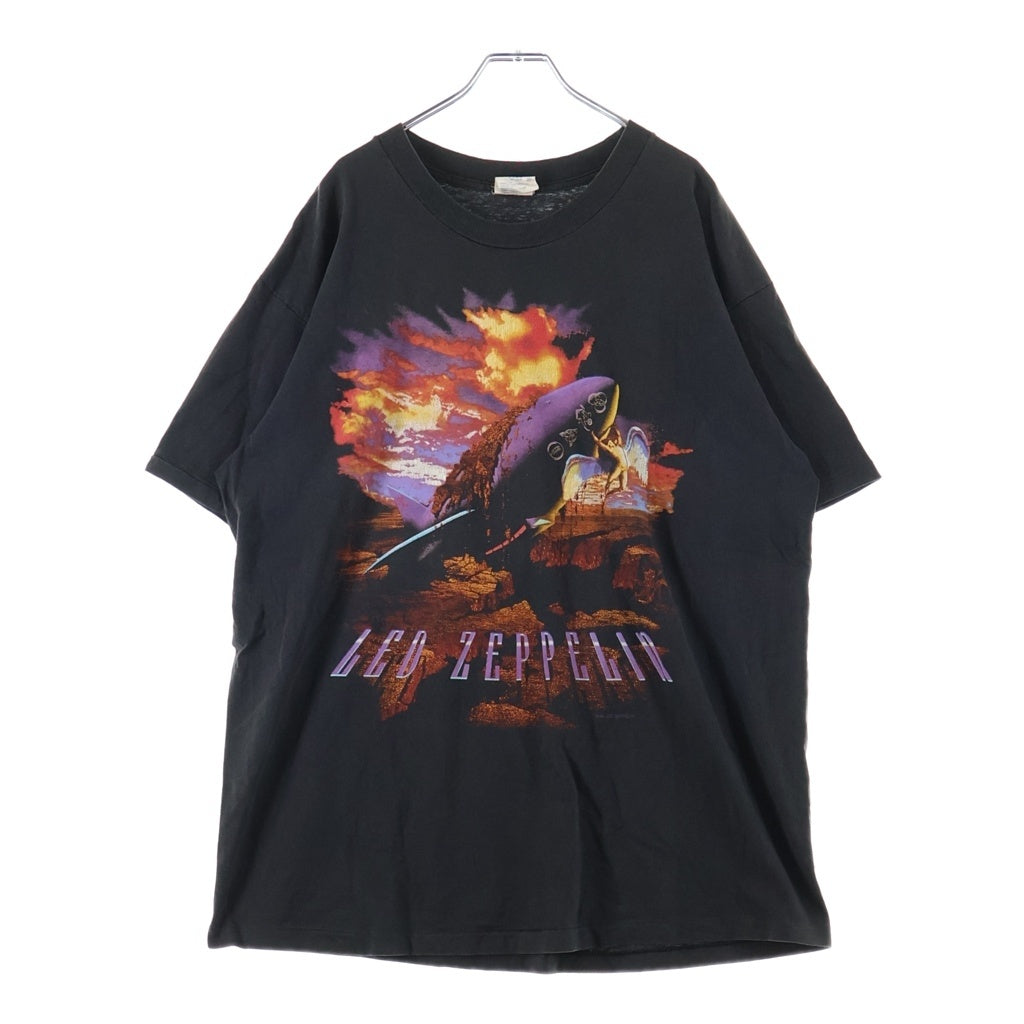 VINTAGE(ヴィンテージ) 90S VINTAGE LED ZEPPELIN レッドツェッペリン ヴィンテージ プリントTシャツ 半袖カットソー ブラック