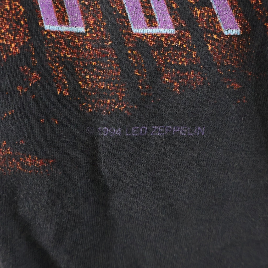 VINTAGE(ヴィンテージ) 90S VINTAGE LED ZEPPELIN レッドツェッペリン ヴィンテージ プリントTシャツ 半袖カットソー ブラック