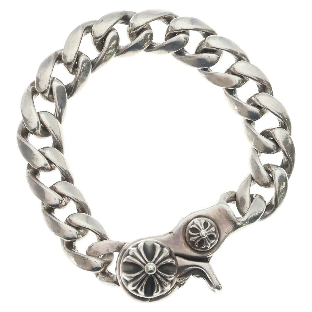 CHROME HEARTS(クロムハーツ) CLSC CHN LNK クラシックリンククリップブレスレット 15リンク シルバー BCA138