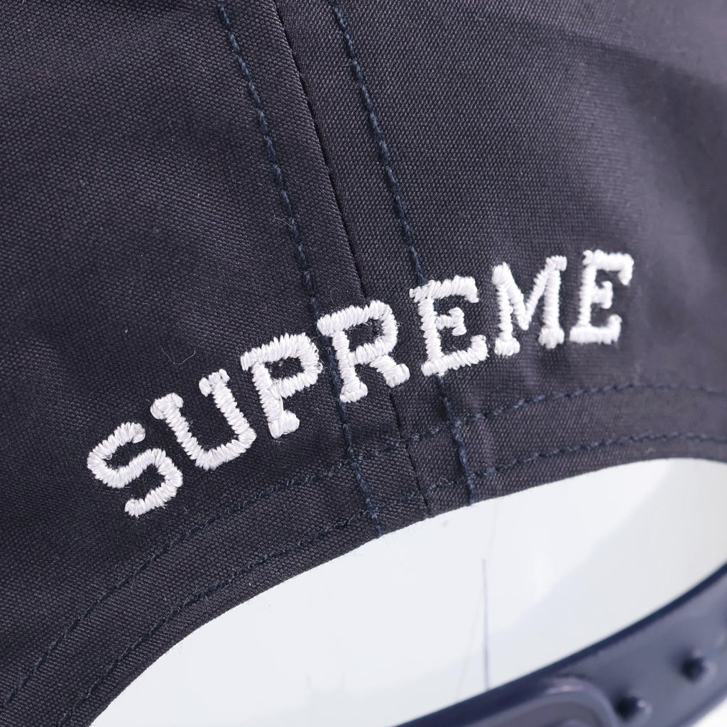 SUPREME(シュプリーム) 21SS KAWS Chalk Logo 5-Panel カウズ チョークロゴ ベースボールキャップ 帽子 ネイビー