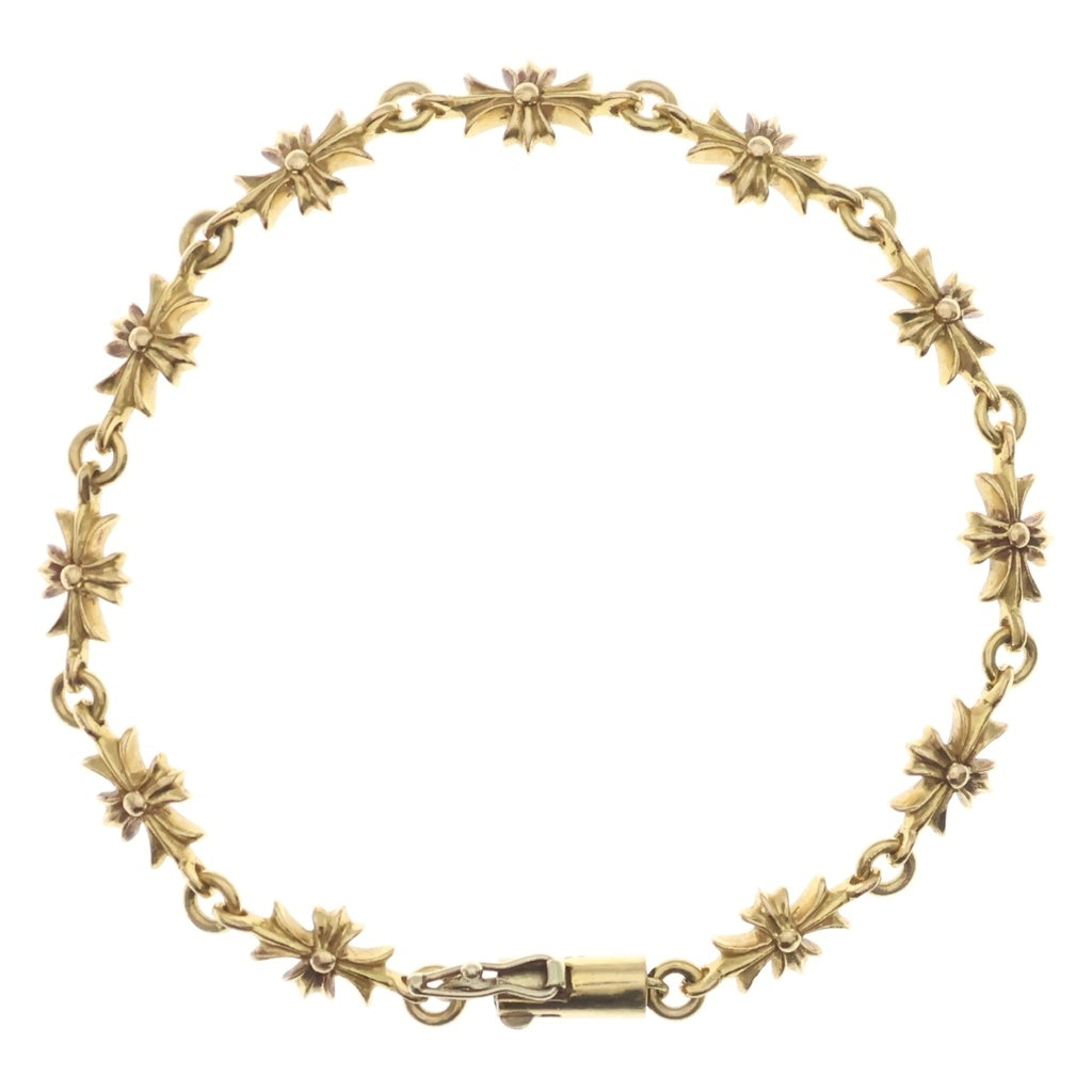 CHROME HEARTS(クロムハーツ) 22K TNY E CH PLS タイニーE CHプラス ブレスレット ゴールド